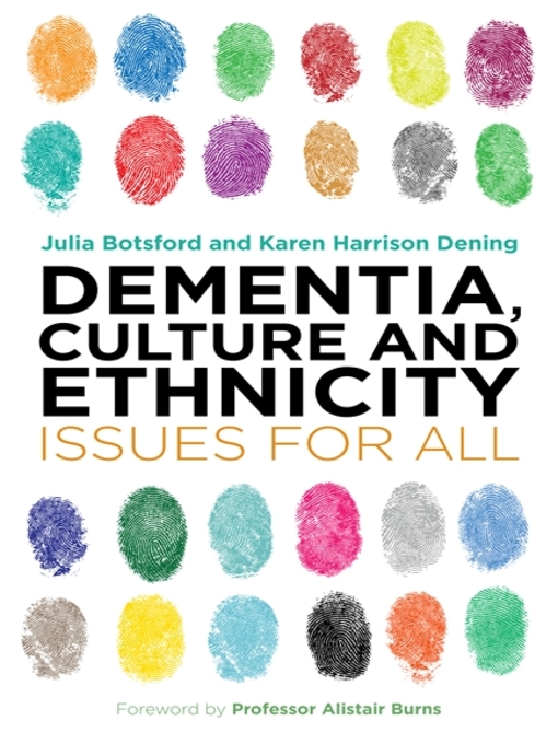 Title details for Dementia, Culture and Ethnicity by Julia Botsford - Available